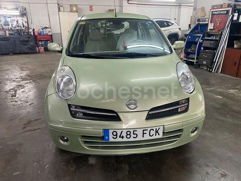 Usado Nissan Micra 88 CV (64 kW) 2006 Verde Berlina