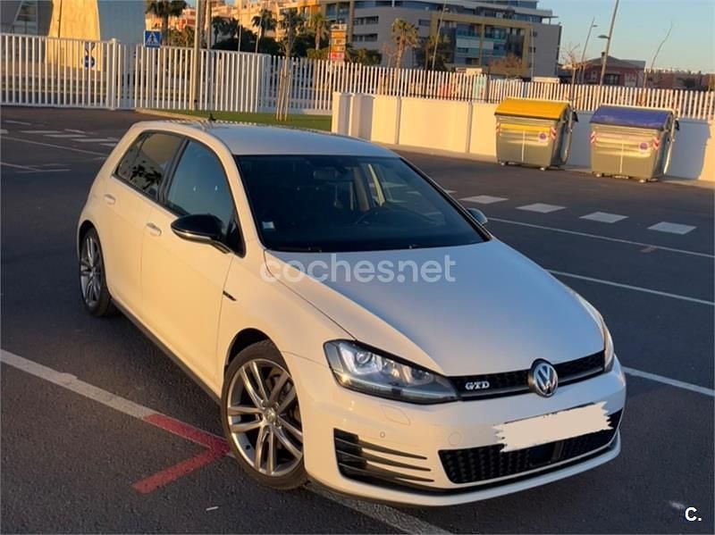 Usado VW Golf VII GTD 184 CV (135 kW) 2013 Blanco Berlina