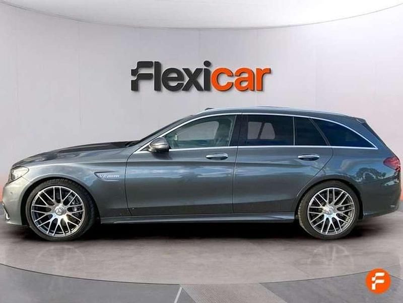 Usado Mercedes C63 AMG AMG 476 CV (350 kW) 2019 Gris Familiar