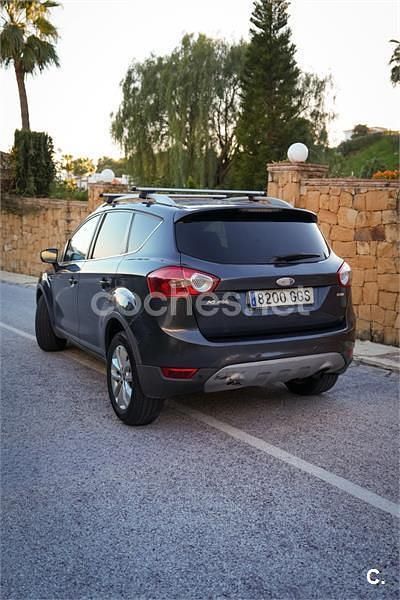 Usado Ford Kuga Titanium 136 CV (100 kW) 2008 Negro SUV