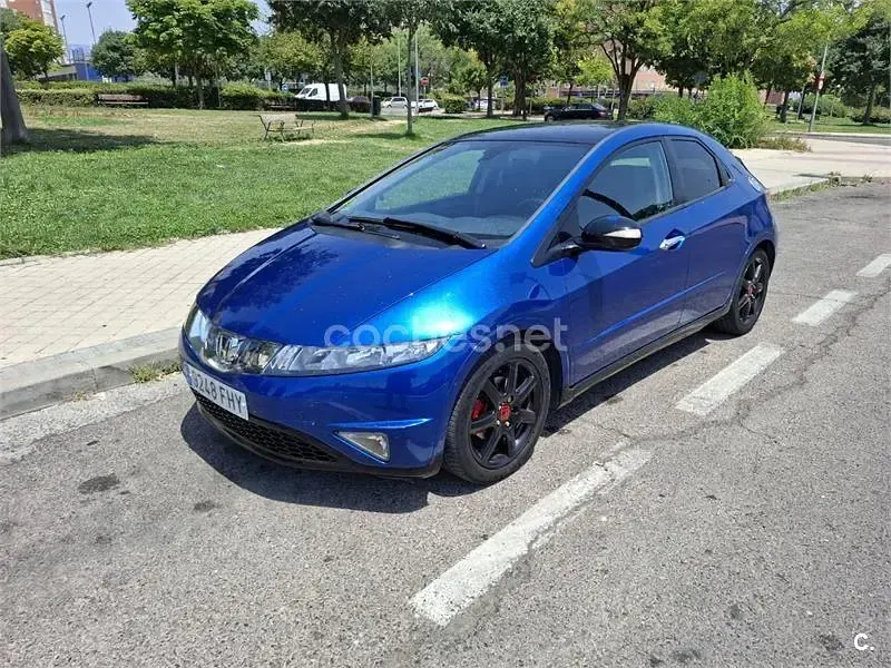 Usado Honda Civic Sport 140 CV (102 kW) 2007 Azul Berlina