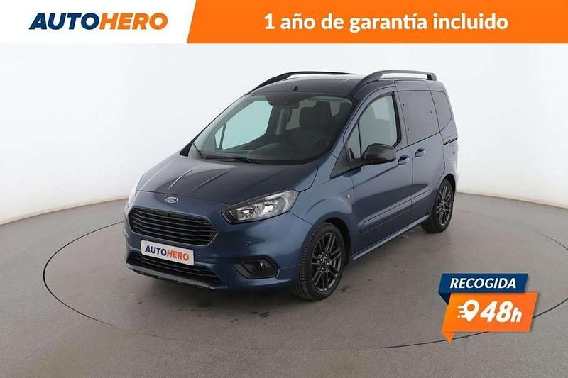 Azul Usado 2021 Ford Tourneo Courier Sport Monovolumen | 15.999 € (Precio justo) - Imagen 1/2