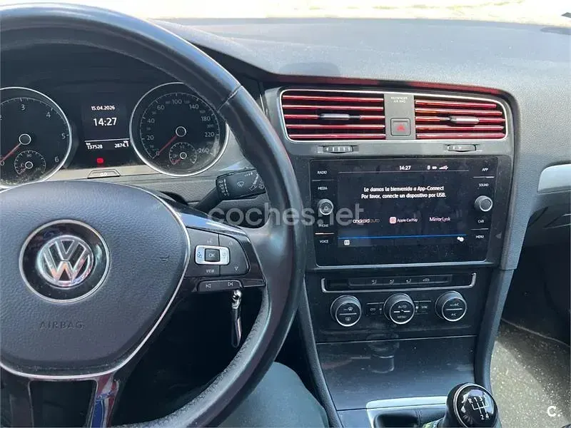 Usado VW Golf VII Edition 115 CV (84 kW) 2021 Blanco Utilitario