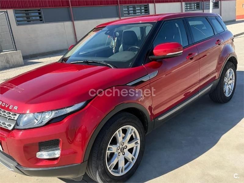 Brugt Land Rover Range Rover evoque Dynamic 150 HK (110 kW) 2012 Rød SUV