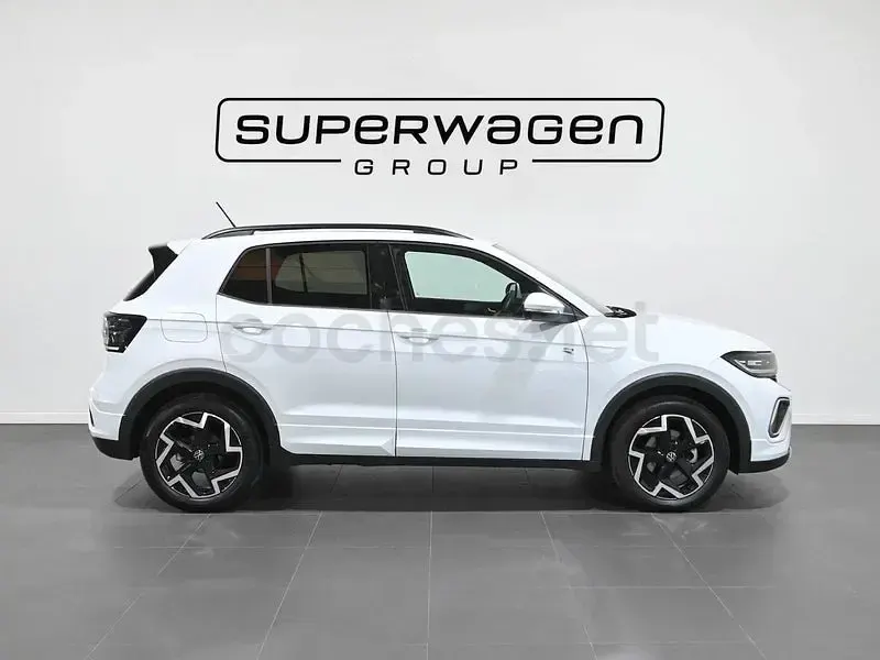 Usado VW T-Cross R-line 116 CV (85 kW) 2025 Blanco SUV