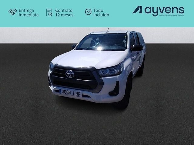 Blanco Usado 2021 Toyota HiLux Recogida | 31.400 € (Precio justo) - Imagen 1/4