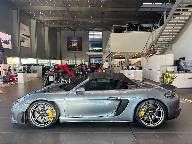 Nuevo Porsche Boxster Spyder 500 CV (367 kW) 2025 Gris / plata Descapotable