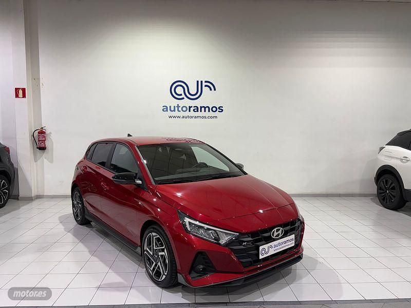 Rojo Usado 2024 Hyundai i20 N Line Berlina | 18.890 € (Precio justo) - Imagen 1/4