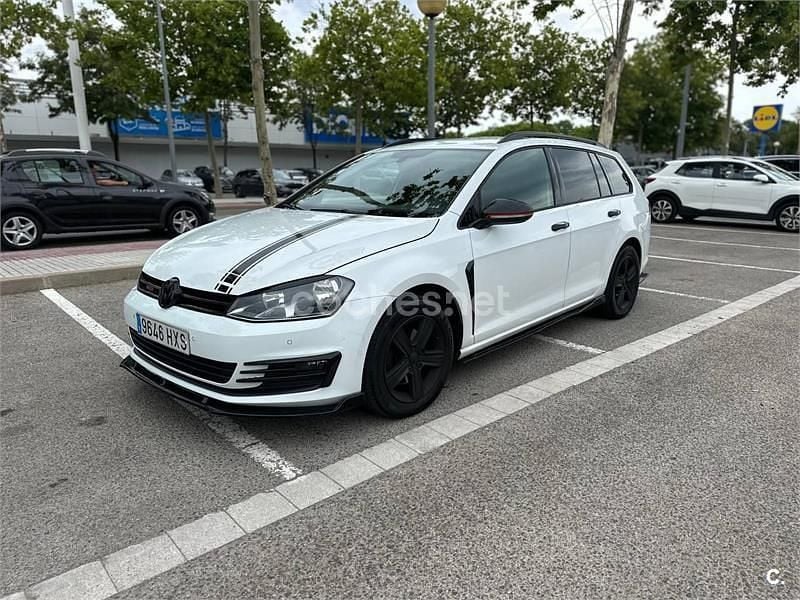 Blanco Usado 2014 VW Golf VII Sportline Familiar | 6900 € (Super precio) - Imagen 1/4