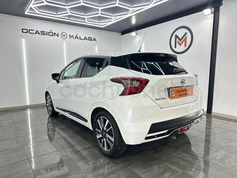 Usado Nissan Micra 90 CV (66 kW) 2017 Blanco Utilitario