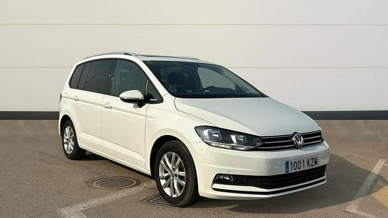 Blanco Usado 2019 VW Touran Advance Monovolumen | 24.900 € (Caro) - Imagen 1/4