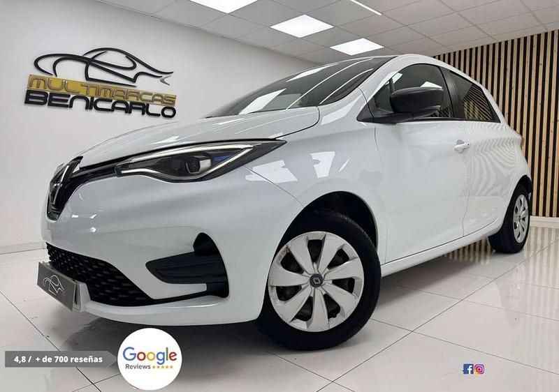 Usado Renault Zoe Life 80 kW (109 CV) 2020 Blanco Utilitario