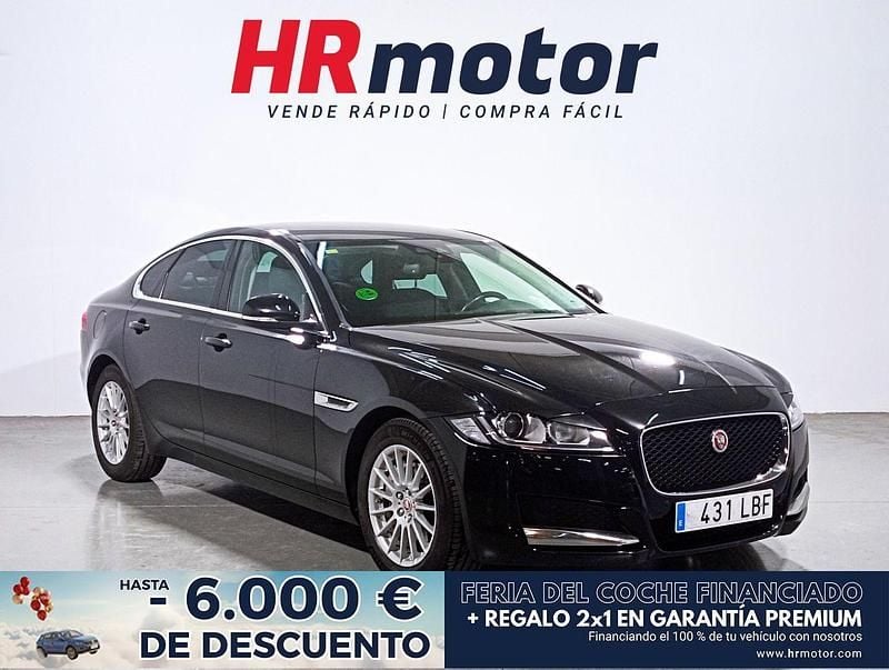 Negro Usado 2016 Jaguar XF Prestige Berlina | 14.850 € (Precio justo) - Imagen 1/4