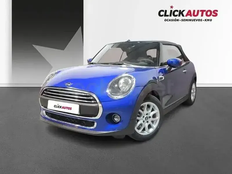 Usado Mini One Cabriolet 102 CV (75 kW) 2020 Azul Descapotable