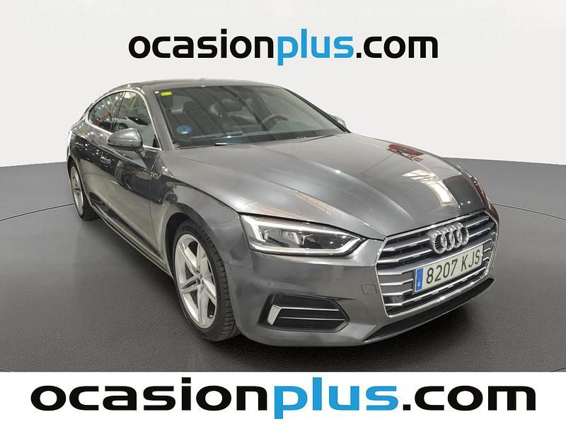 Usado Audi A5 Sport 190 CV (139 kW) 2018 Gris Berlina