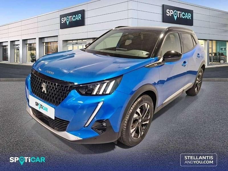 Azul Usado 2021 Peugeot 2008 GT SUV | 15.290 € (Precio justo) - Imagen 1/4