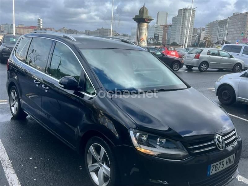 Usado VW Sharan Advance 140 CV (102 kW) 2012 Negro Monovolumen