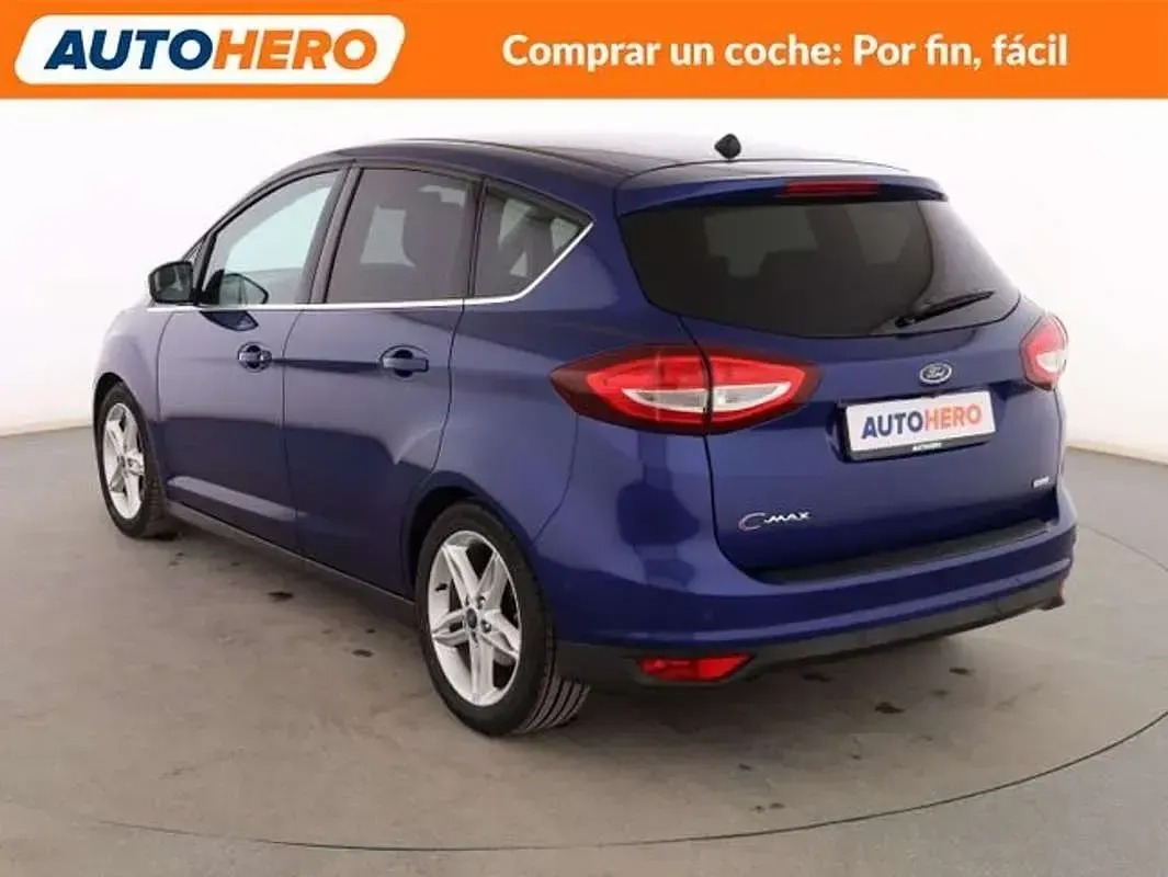 Usado Ford C-MAX Titanium 125 CV (91 kW) 2018 Azul Monovolumen