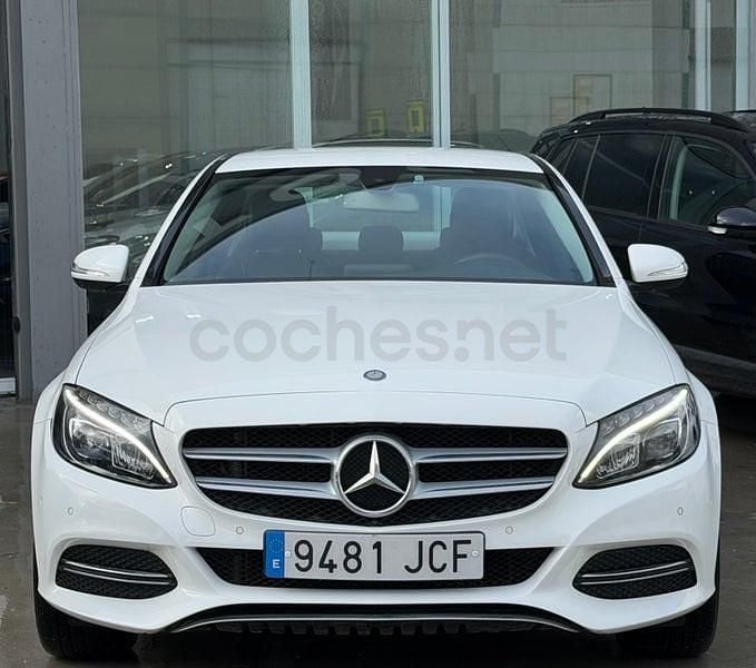 Usado Mercedes C220 Exclusive 170 CV (125 kW) 2016 Blanco Berlina