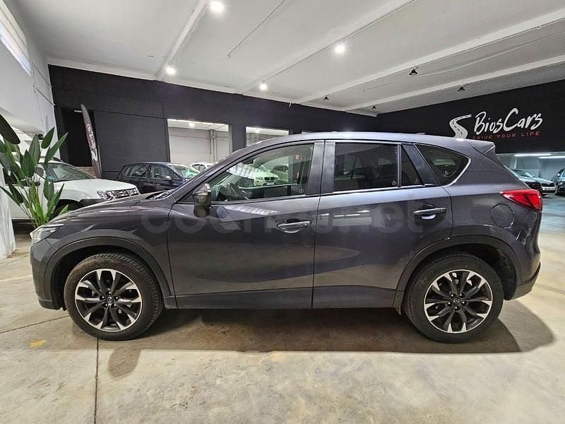 Usado Mazda CX-5 Luxury 150 CV (110 kW) 2017 Gris / plata SUV