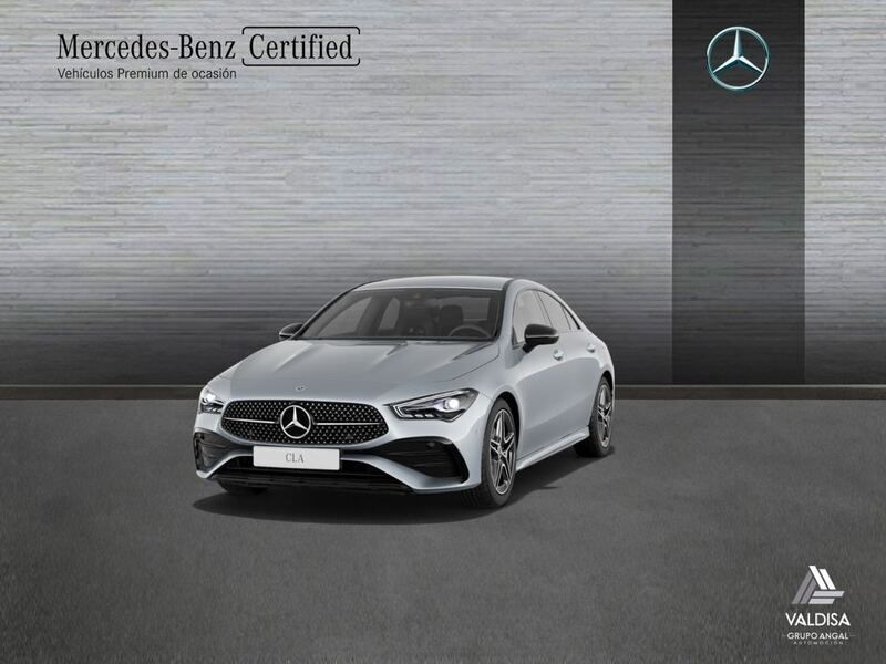 Gris Usado 2024 Mercedes CLA250e AMG line Berlina | 44.800 € (Precio justo) - Imagen 1/4