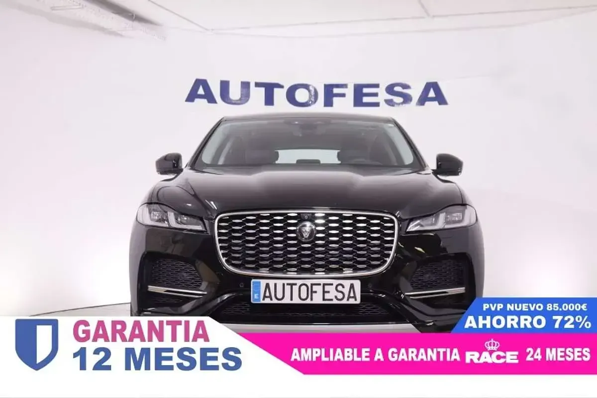Usado Jaguar F-Pace S 204 CV (150 kW) 2021 Negro SUV