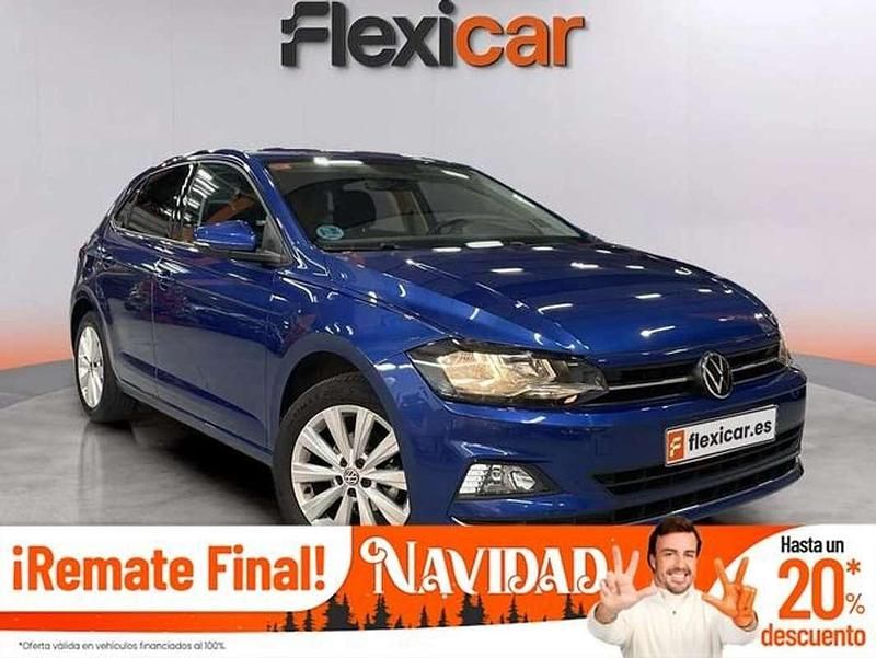 Azul Usado 2021 VW Polo Advance Utilitario | 15.490 € (Precio justo) - Imagen 1/4