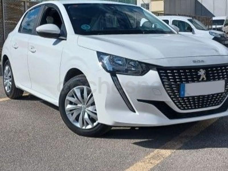 Usado Peugeot 208 Active 100 CV (73 kW) 2021 Gris / plata Utilitario