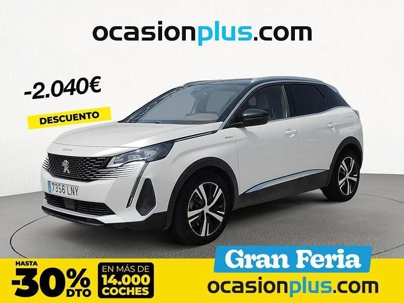 Blanco Usado 2021 Peugeot 3008 GT SUV | 19.700 € (Precio justo) - Imagen 1/4