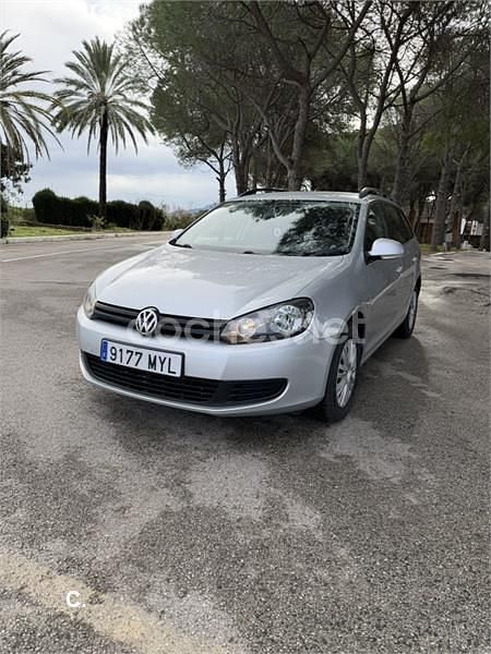 Usado VW Golf VI Advance 105 CV (77 kW) 2011 Gris / plata Utilitario