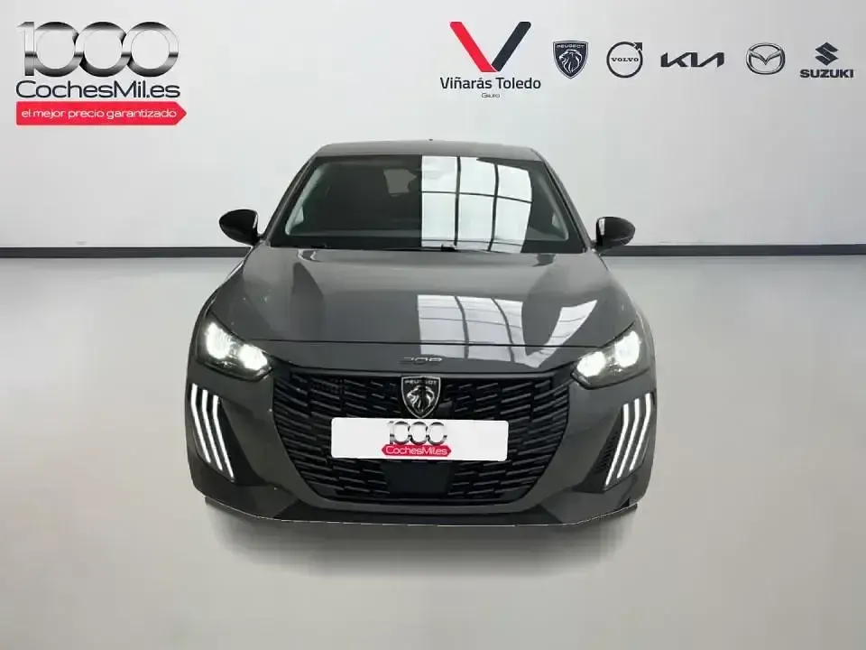 Usado Peugeot 208 Allure 110 CV (80 kW) 2025 Gris Utilitario