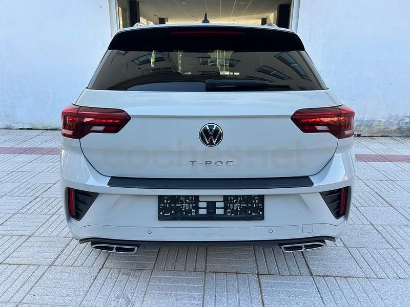 Usado VW T-Roc R-line 150 CV (110 kW) 2022 Blanco SUV