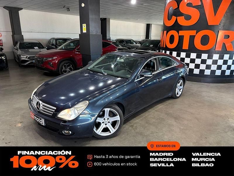 Usado Mercedes CLS320 227 CV (166 kW) 2005 Azul Berlina