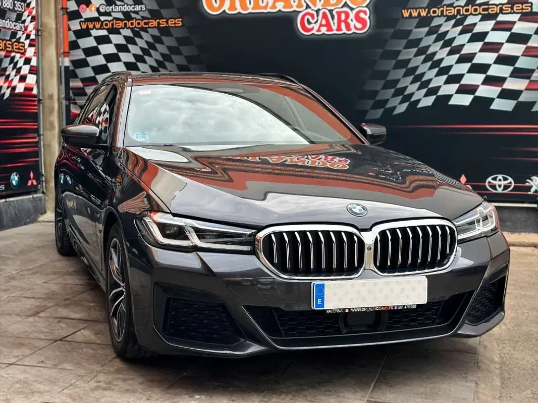 Usado BMW 530 286 CV (210 kW) 2021 Gris Familiar