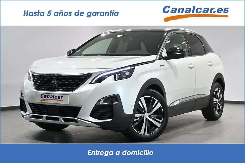 Usado Peugeot 3008 Style 130 CV (95 kW) 2018 Blanco Monovolumen