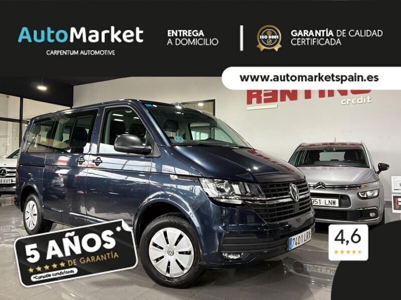 Blanco Usado 2021 VW Caravelle Monovolumen | 28.900 € (Buen precio) - Imagen 1/4