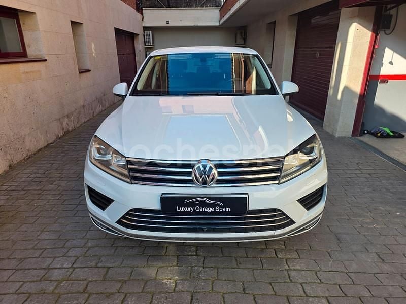 Usado VW Touareg 204 CV (150 kW) 2015 Blanco SUV