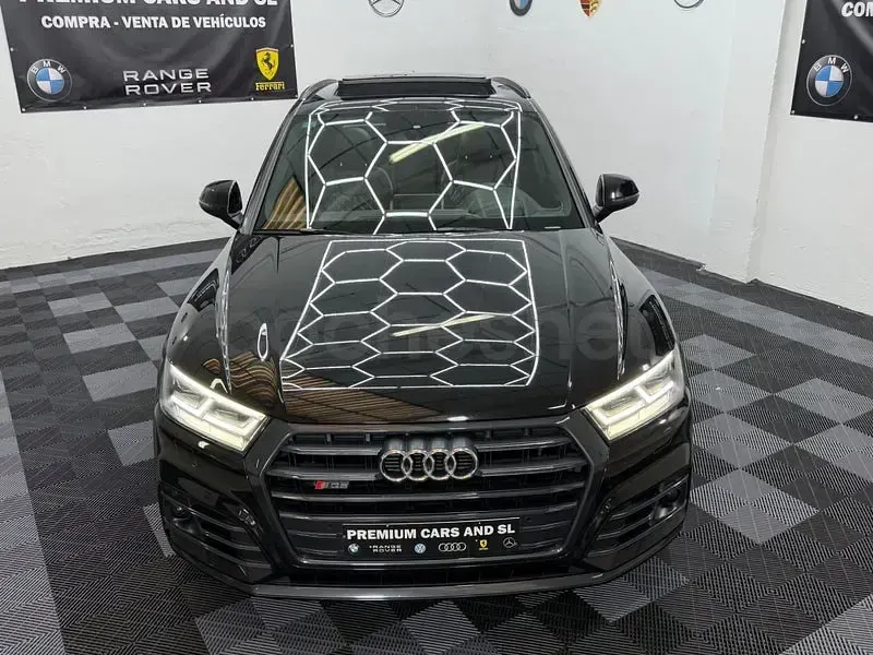 Usado Audi SQ5 S-Line 354 CV (260 kW) 2018 Negro SUV