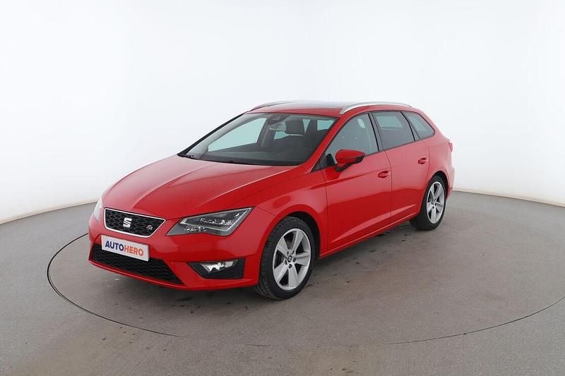Rojo Usado 2014 Seat Leon FR Familiar | 11.499 € (Precio justo) - Imagen 1/3
