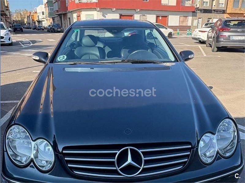 Usado Mercedes CLK320 Avantgarde 218 CV (160 kW) 2004 Negro Coupe