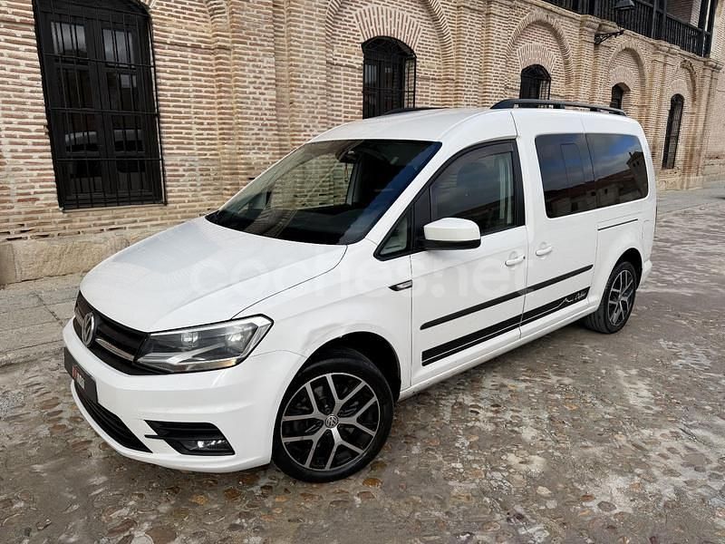 Blanco Usado 2018 VW Caddy Maxi Monovolumen | 9990 € - Imagen 1/4