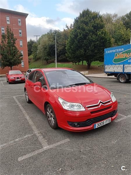 Rojo Usado 2007 Citroën C4 Berlina | 2500 € (Buen precio) - Imagen 1/4