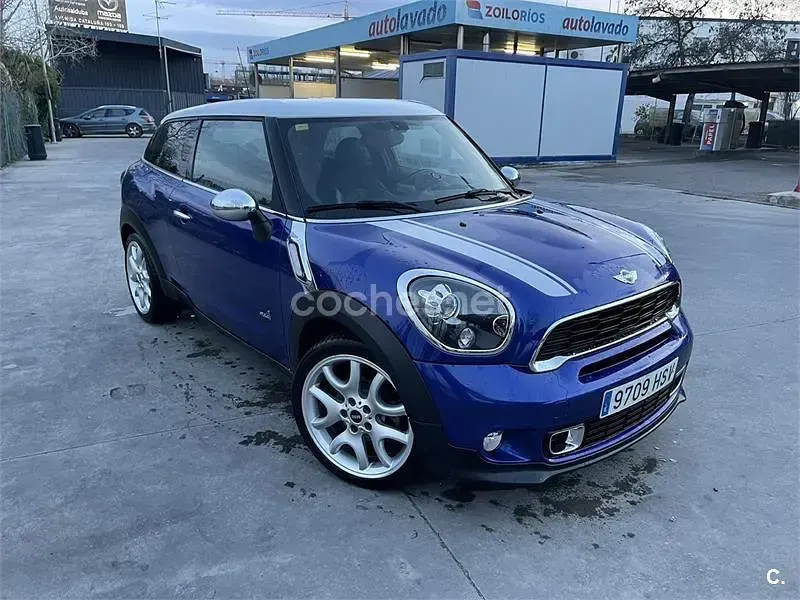 Usado Mini Cooper S Paceman 184 CV (135 kW) 2013 Azul SUV