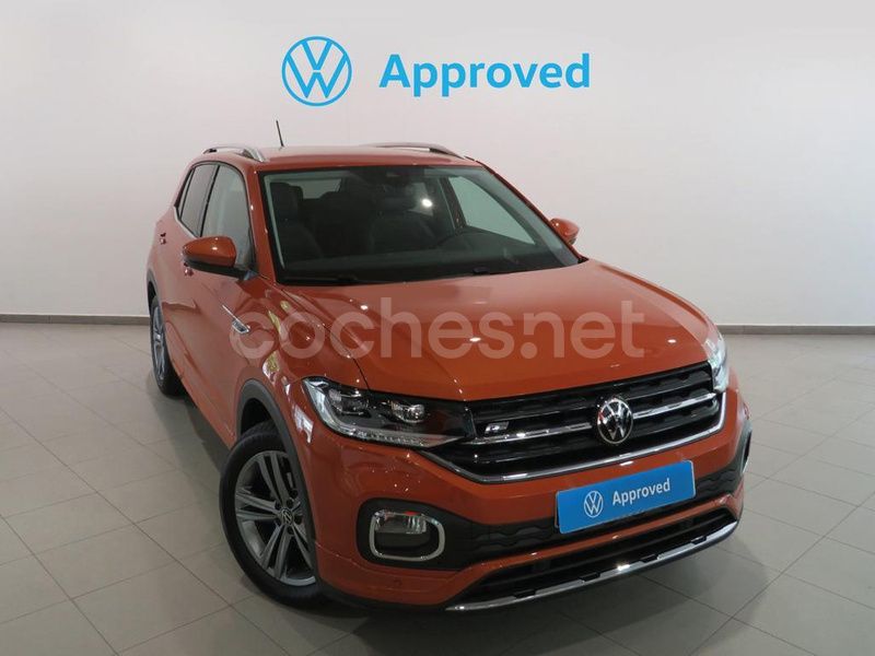 Naranja Usado 2021 VW T-Cross Sportline SUV | 19.995 € (Un poco caro) - Imagen 1/4