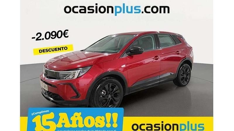 Rojo Usado 2024 Opel Grandland X S SUV | 20.910 € (Precio justo) - Imagen 1/4