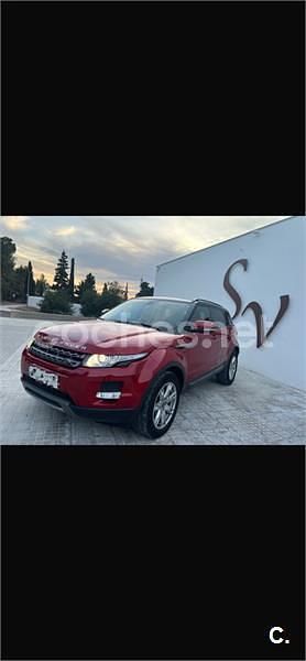 Rojo Usado 2013 Land Rover Range Rover evoque Dynamic SUV | 14.500 € (Un poco caro) - Imagen 1/1