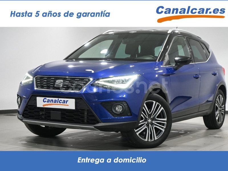 Azul Usado 2021 Seat Arona XCELLENCE SUV | 16.640 € (Precio justo) - Imagen 1/4