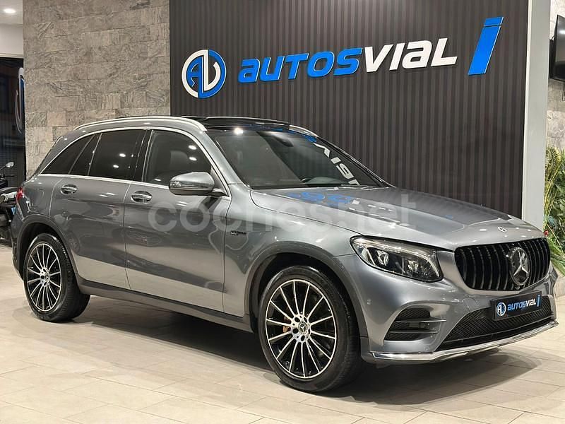 Usado Mercedes GLC250 204 CV (150 kW) 2018 Gris / plata SUV