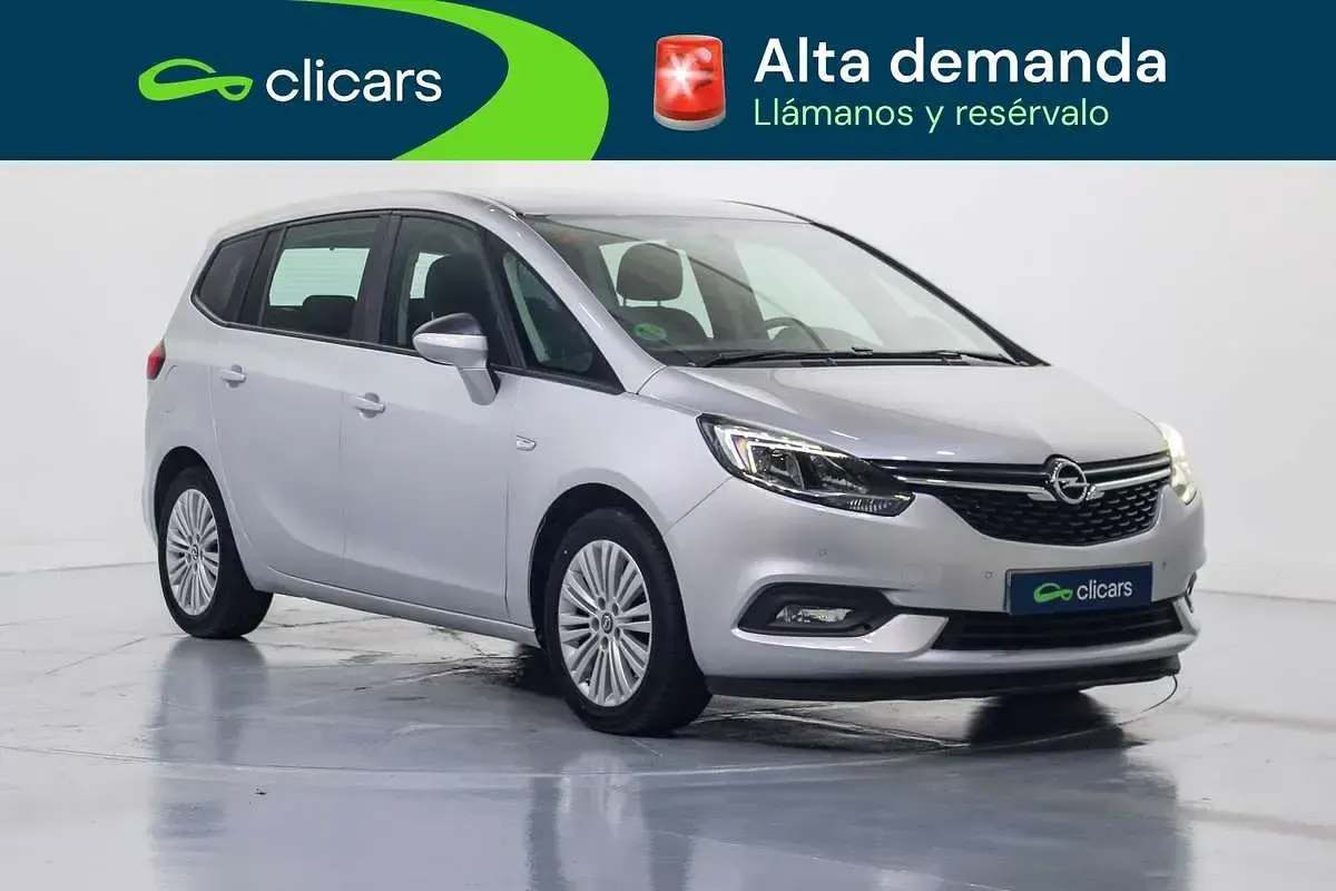 Usado Opel Zafira Selective 135 CV (99 kW) 2017 Gris Monovolumen