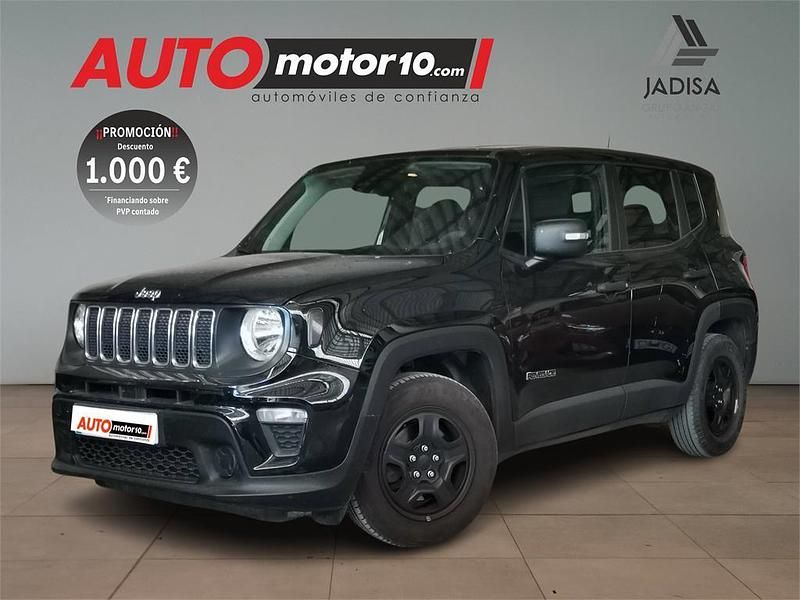 Negro Usado 2018 Jeep Renegade Sport SUV | 13.990 € - Imagen 1/4